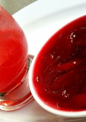 Hình của món Siro mận.