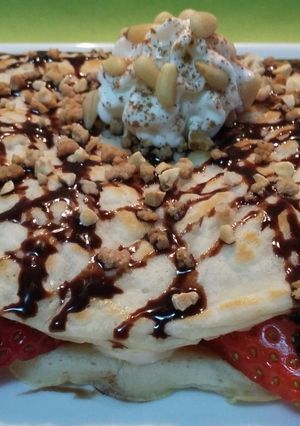 Foto principal de Tortitas con fresas