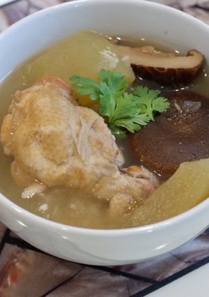 รูปของ ไก่ตุ๋นฟักมะนาวดอง