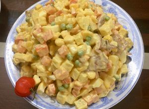 Hình của món Salad Nga.