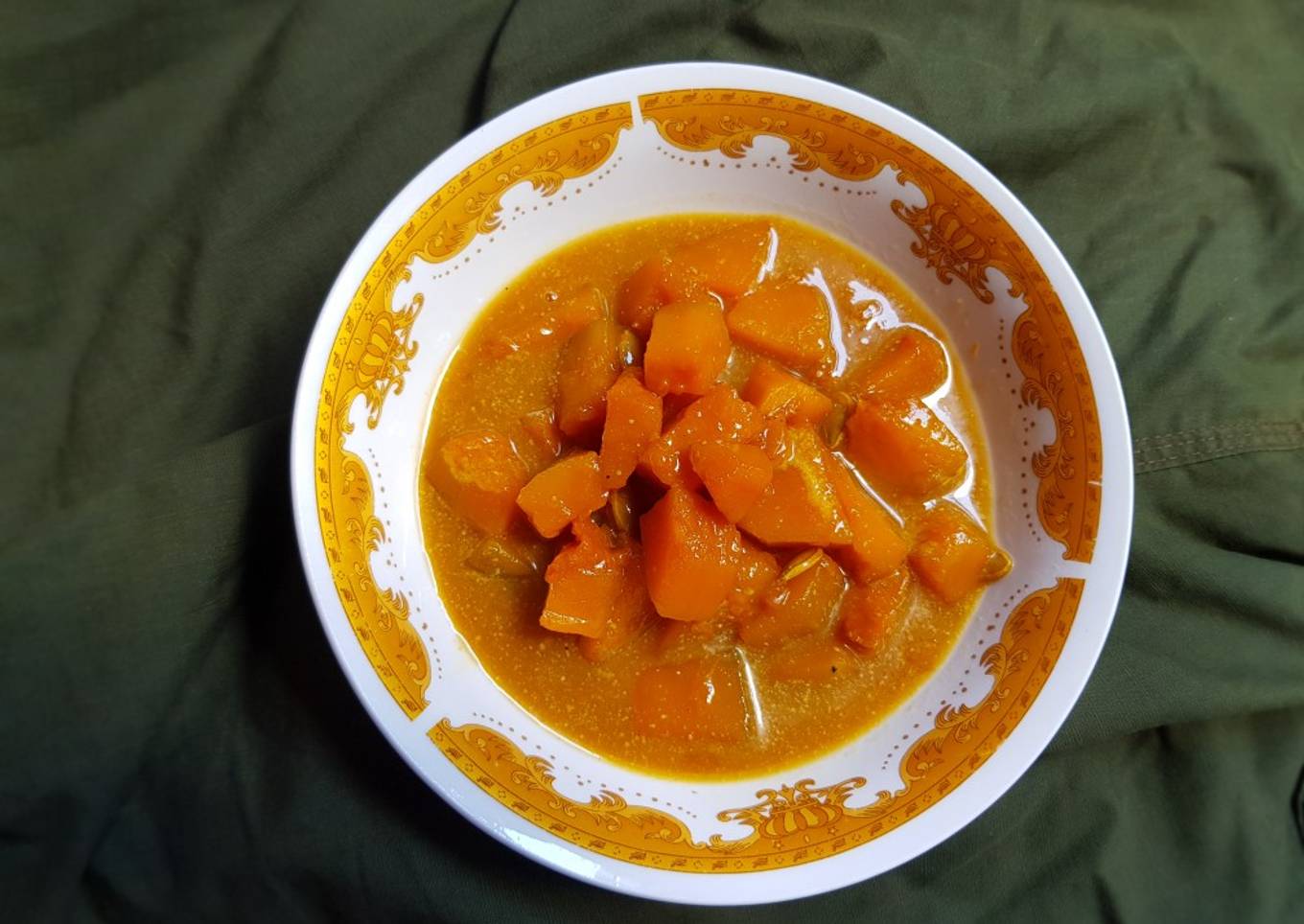 5. Kolak Labu kuah kental