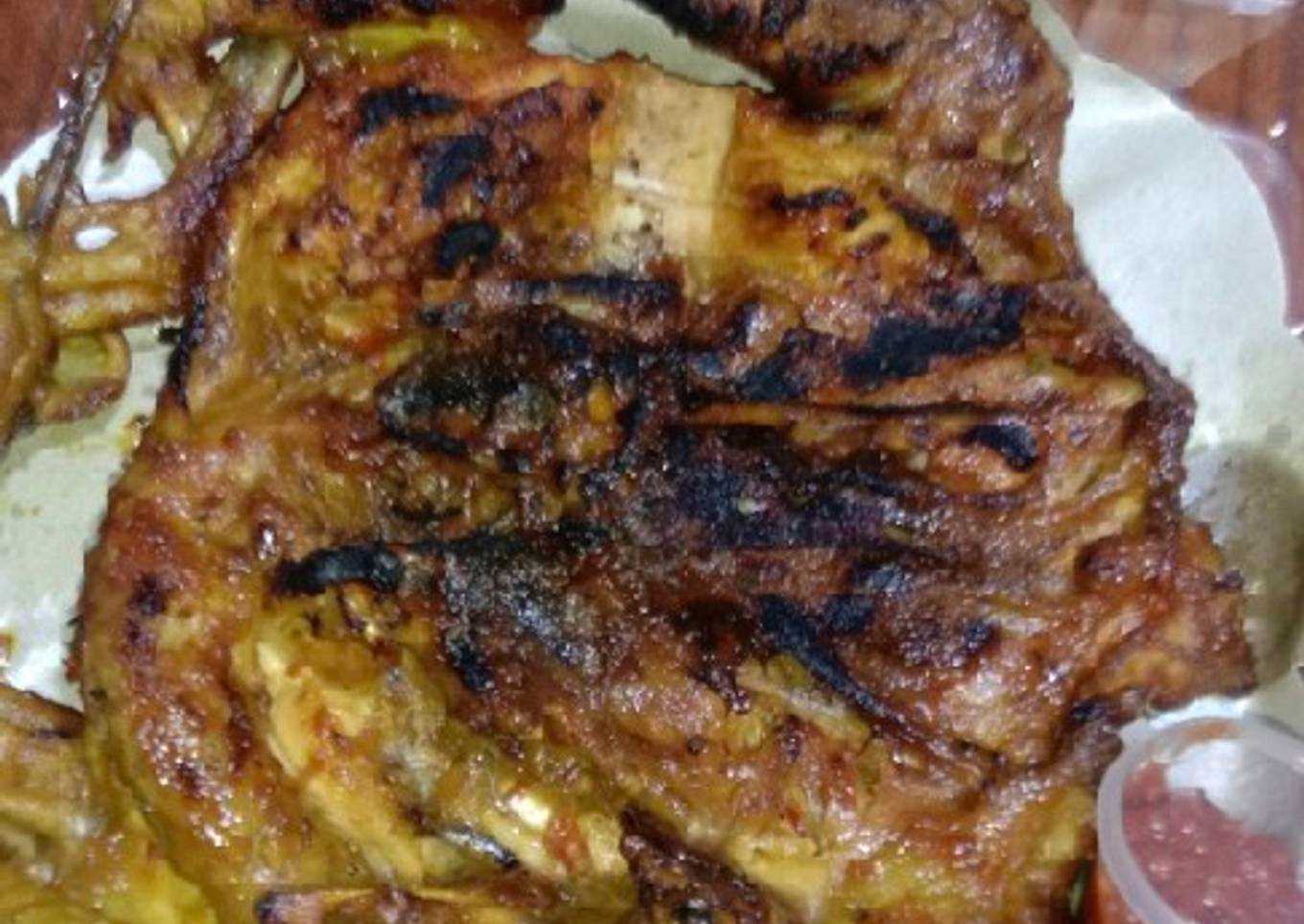 Ayam bakar santan