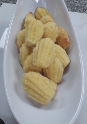 Una foto de Madeleines de Queso