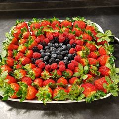 A picture of Fruit Tray for Work.