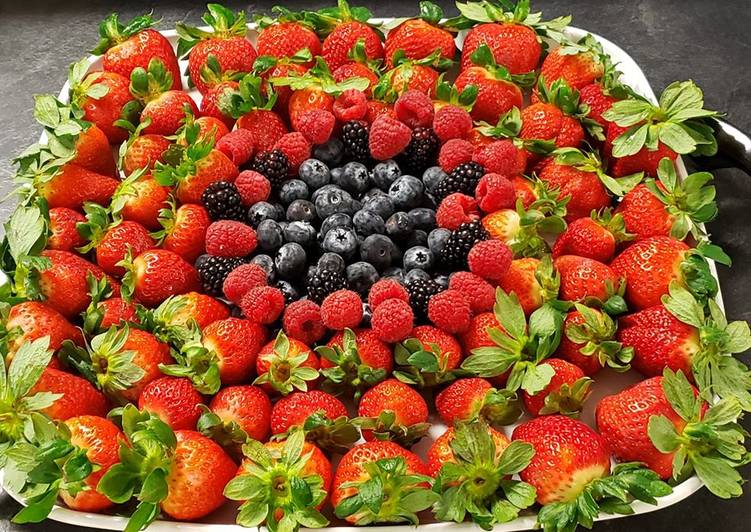 Recipe of Perfect Fruit Tray for Work