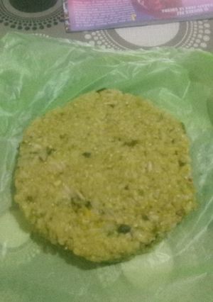 Una foto de Hamburguesas de arroz integral y de zapallitos