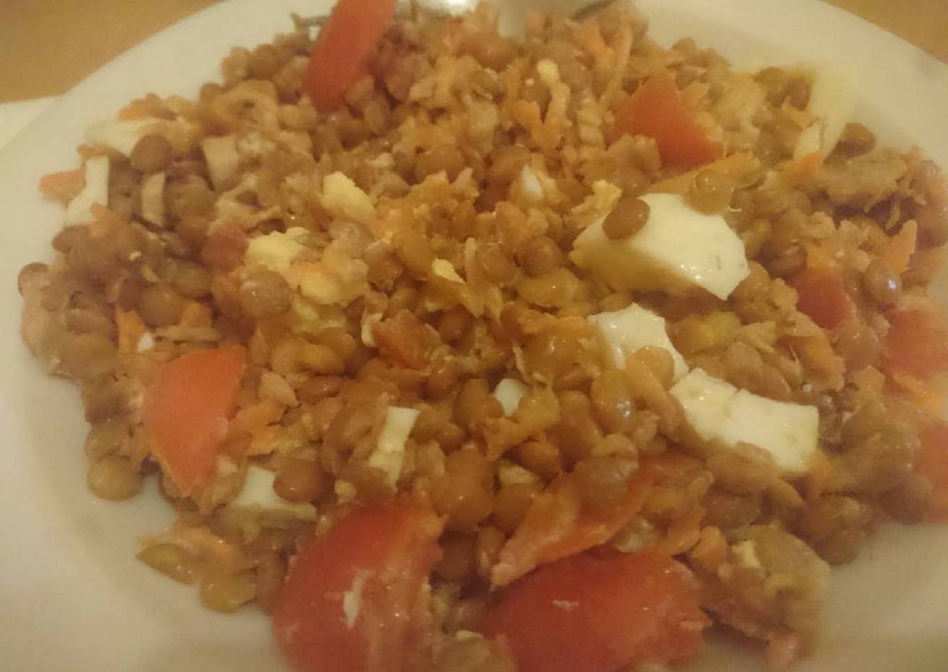 Ensalada de lentejas (dieta)