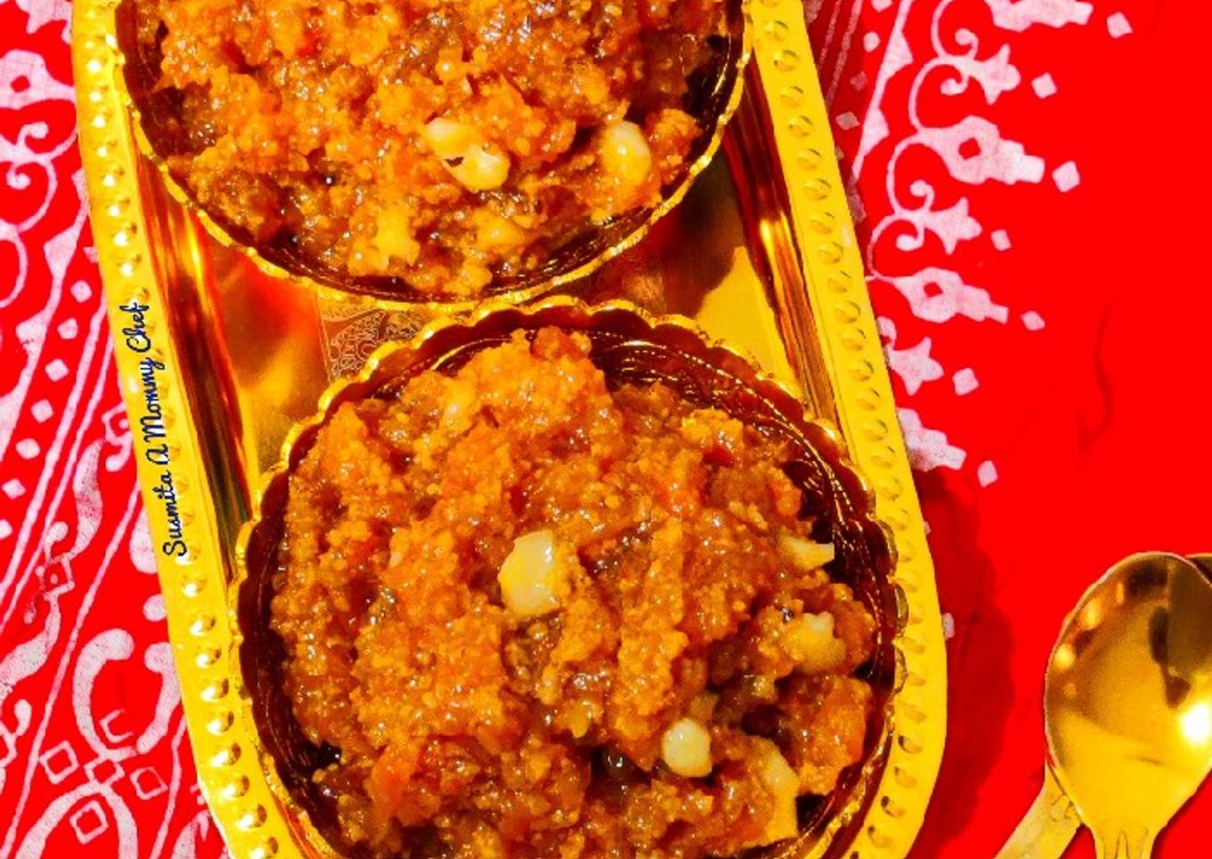 Gajar ka halwa (Carrot halwa)