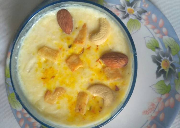 How to Prepare Perfect Paneer kheer