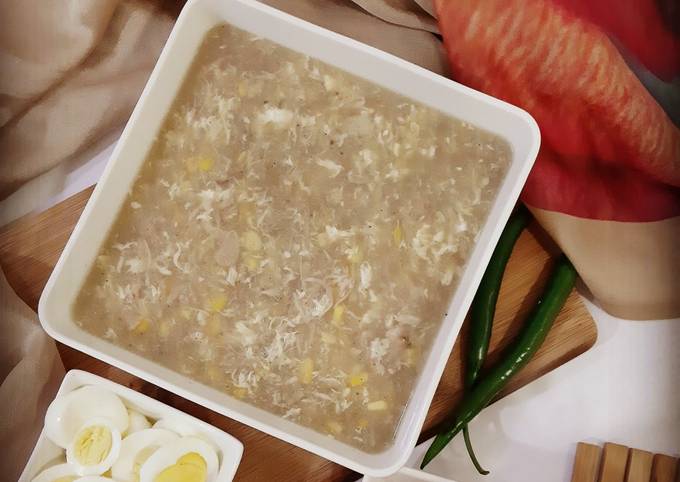 Easiest Way to Make Super Quick Homemade Chicken corn soup - New Recipes