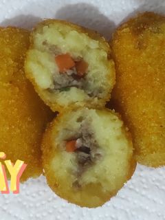 Foto resep Kroket kentang isi daging