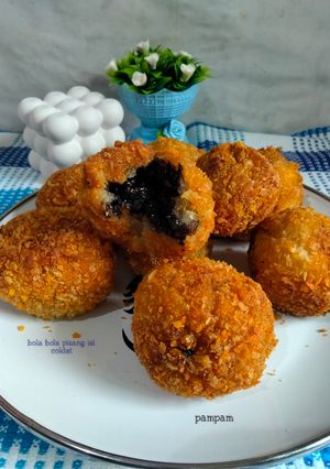 Foto resep Bola Bola Pisang Isi Coklat