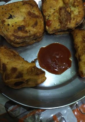 A picture of স্যান্ডউইচ(Recipi in bengali).