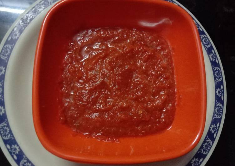 Recipe of Quick Tomato Chutney