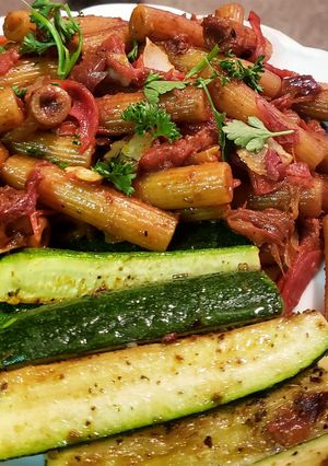 A picture of Spicy Roasted Tomato Ragu.