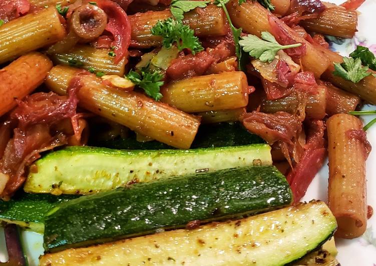 Simple Way to Make Any-night-of-the-week Spicy Roasted Tomato Ragu