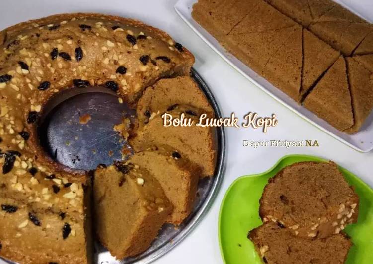 🍰 Bolu Luwak Kopi ala Dapur Fitri 🍰