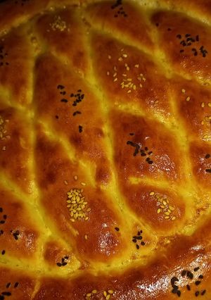 صورة لوصفة الخبز التركي