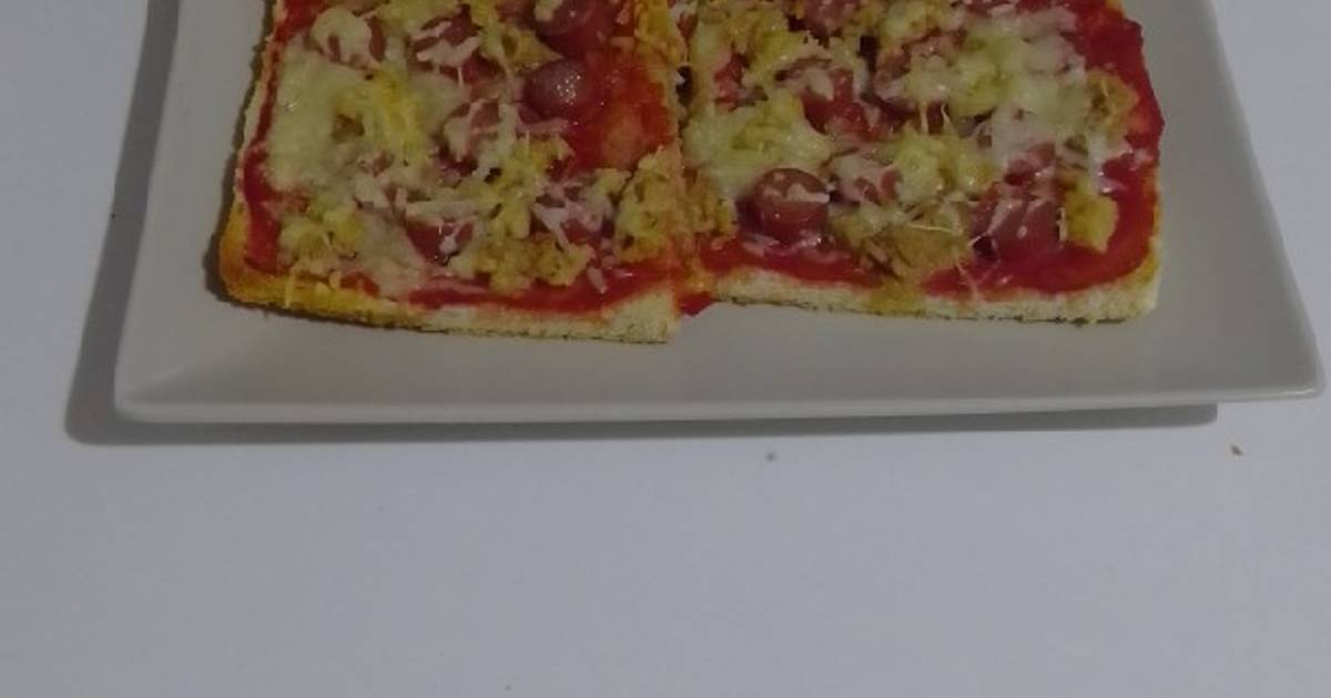 34 recetas muy ricas de pizza con pan bimbo compartidas por cocineros