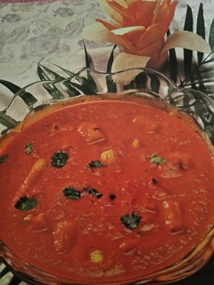 A picture of #Curry#Tomato Maize Curry.
