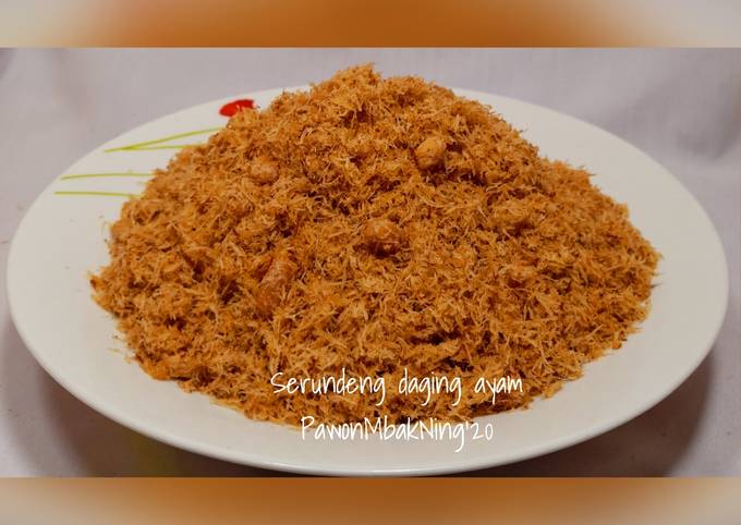 Ini dia! Bagaimana cara membuat Serundeng daging ayam  enak