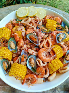 Foto resep Seafood Lada Hitam (Kiloan)