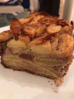 Una foto de Tarta de manzana saludable