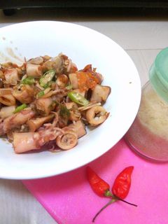 Foto resep Oseng cumi asin