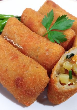 Foto resep Risol Isi Sayur Telur