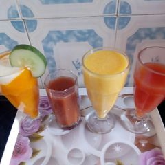 A picture of Smoothies and juice.