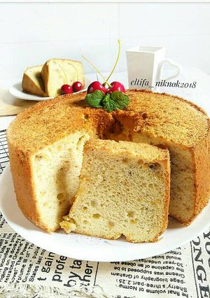 Foto resep Banana Chiffon cake #Bikinramadanberkesan #day25