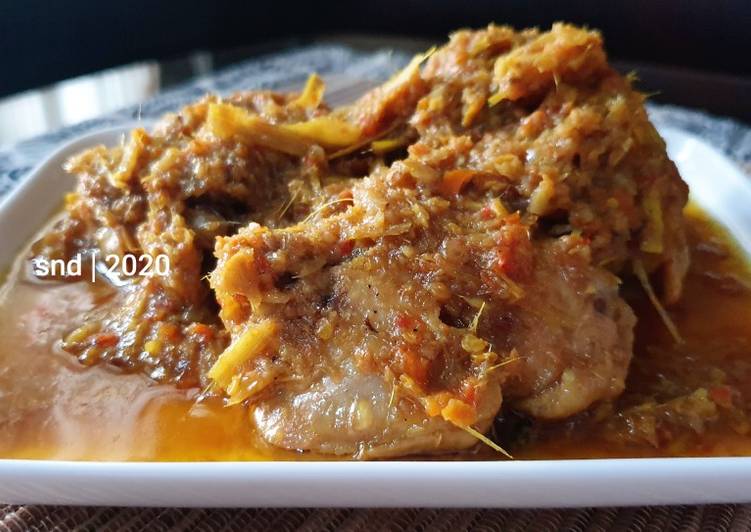 Resep Ayam Betutu Bali (broiler) #masakanindo 🇮🇩 yang Lezat