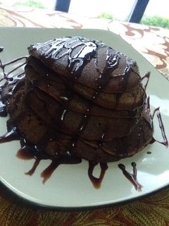 Foto resep Pancake Cokelat Praktis Anti Gagal