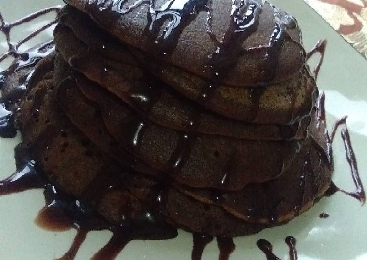 Pancake Cokelat Praktis Anti Gagal