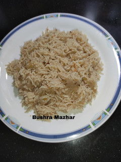 A picture of Three Spices Tarka Rice.