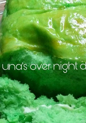 Foto resep Roti sobek pandan tanpa ulen (overnight dough)