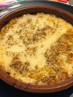 Una foto de Cazoleta de provolone al horno🧀🧀