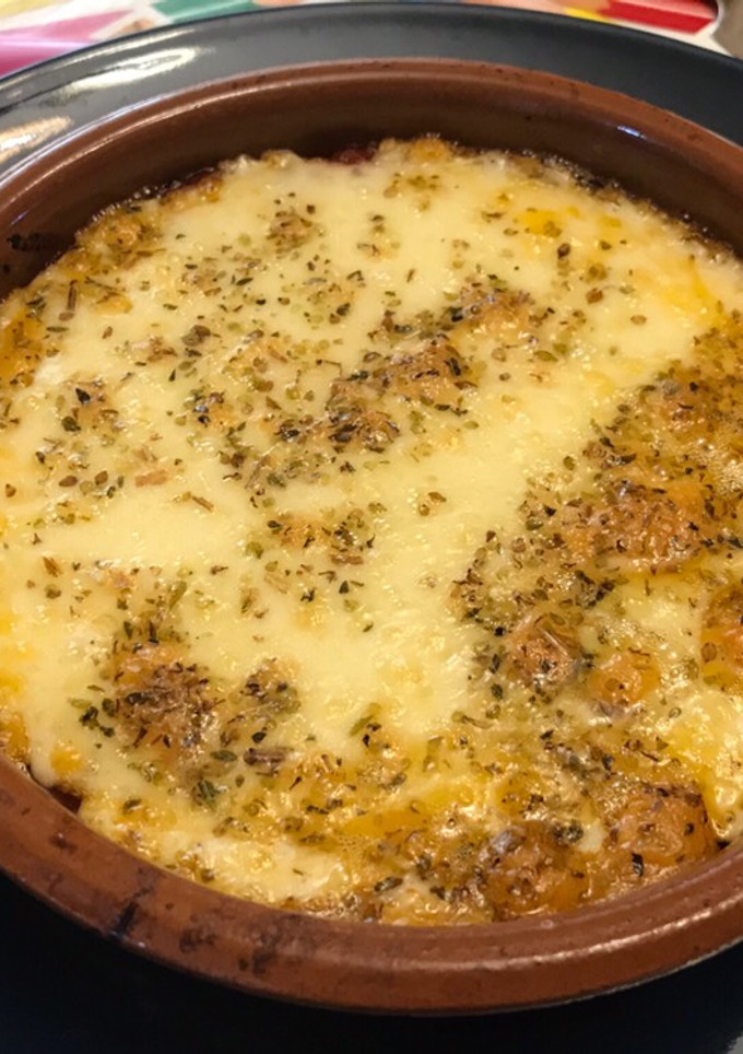 Una foto de Cazoleta de provolone al horno🧀🧀