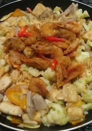 Foto resep Capcay Goreng Udang Tepung