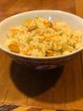 Arroz thai con verduras y cacahuates