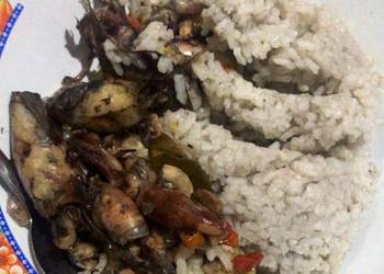 Resep Mudah Nasi sahur buka puasaexpres /sego liwet cu jen (cumi jengkol) Praktis Enak