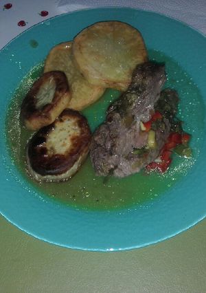 Una foto de Colita de cuadril rellena