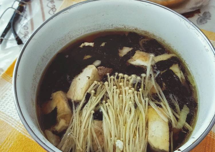 Resep Sup Rumput Laut sederhana ala korea, Enak Banget