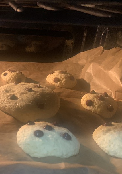 Una foto de Cookies de chocolate