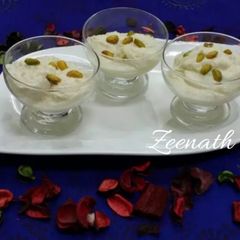 A picture of Khoya and Coconut Ice-cream.
