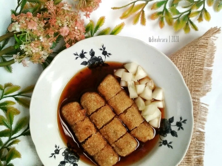 Cara Gampang Membuat Resep  Pempek Tanpa Ikan yang Bikin Ngiler, Lezat