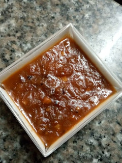 A picture of Pizza sauce.