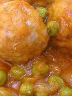 Una foto de Albóndigas en salsa