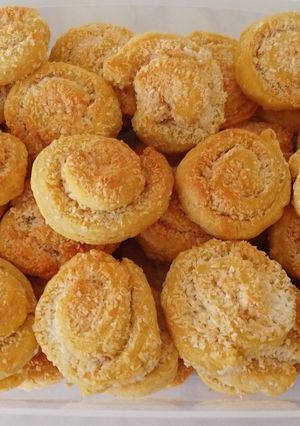 Kókuszos-fehércsokis csiga recept fotója