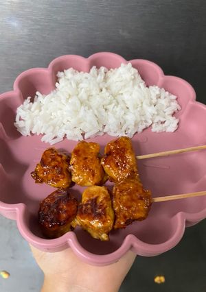 Foto resep MPASI Alung 1y+ (Sate Ayam bociiiil)